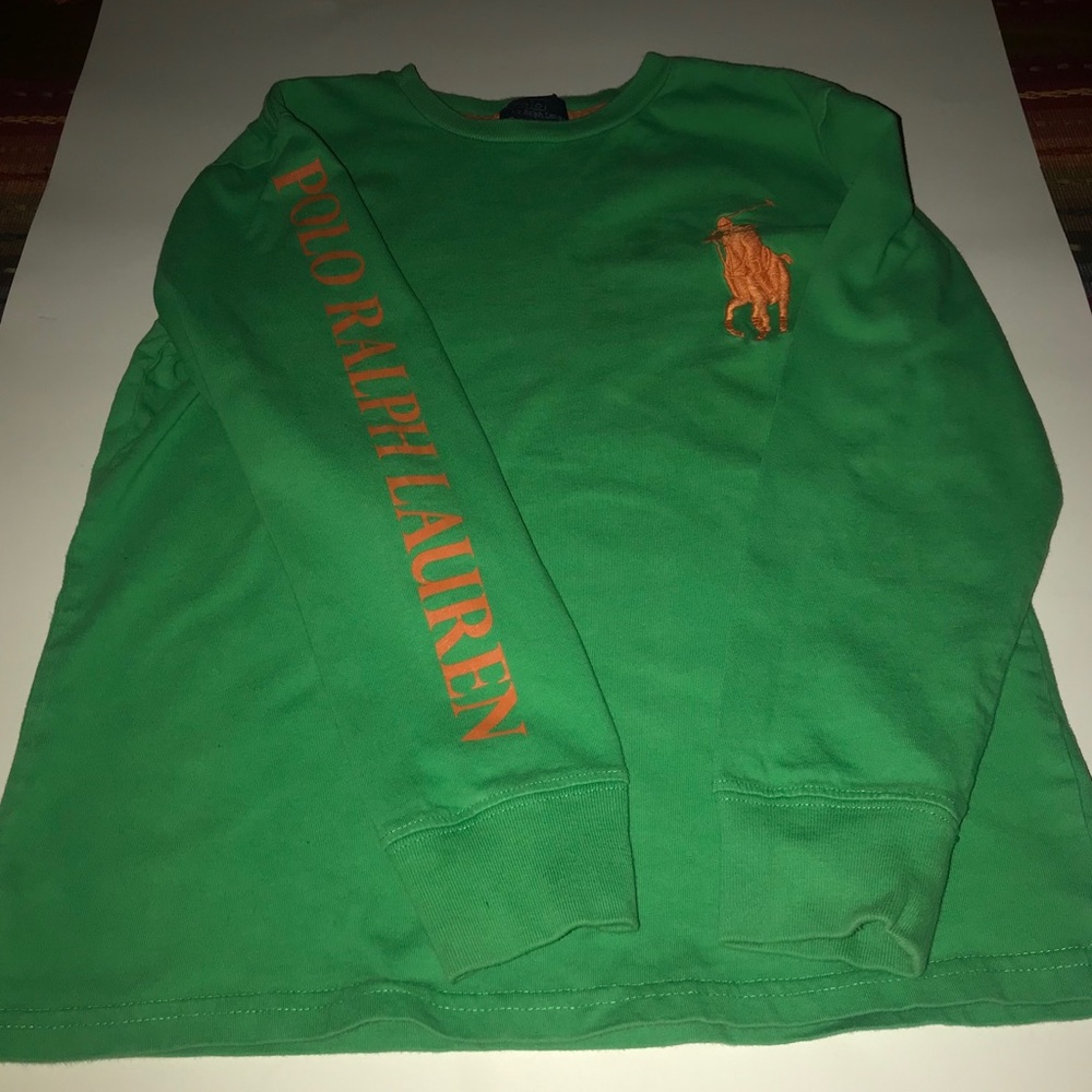 Boys polo long sleeve T-shirt